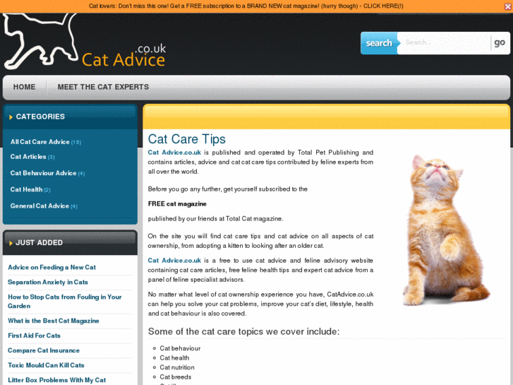 www.catadvice.co.uk