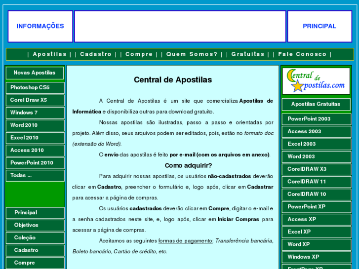 www.centraldeapostilas.com