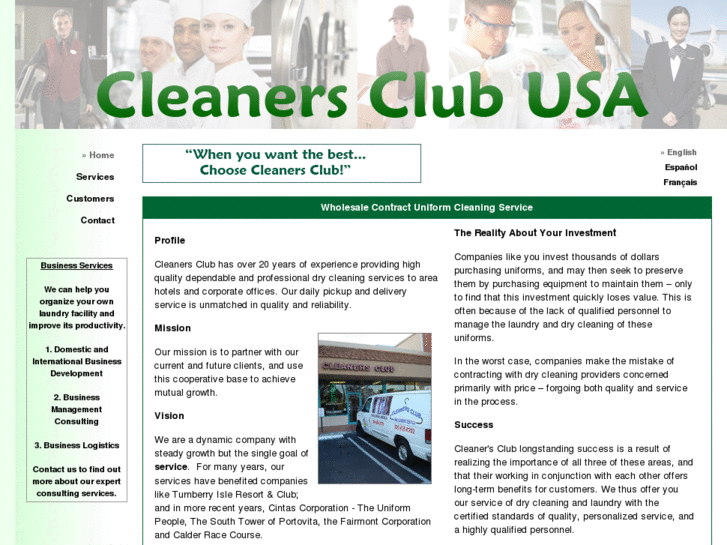 www.cleanersclubusa.com