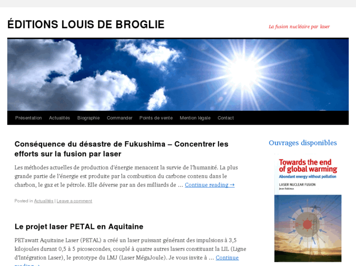 www.editions-louisdebroglie.com