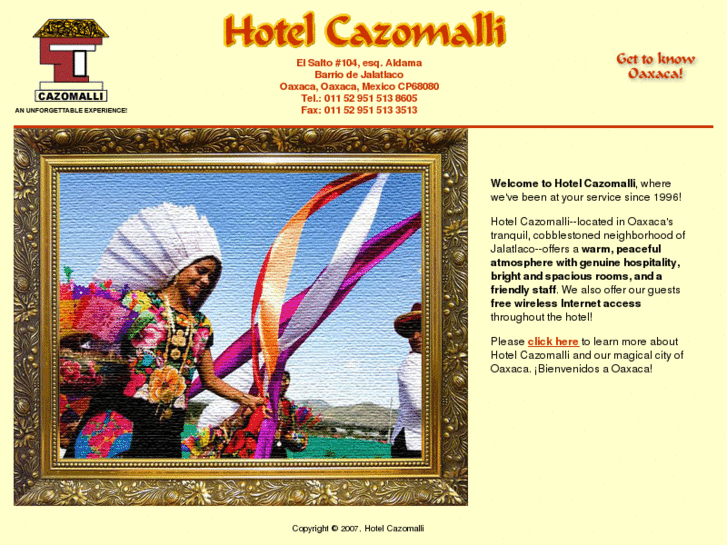 www.hotelcazomalli.com