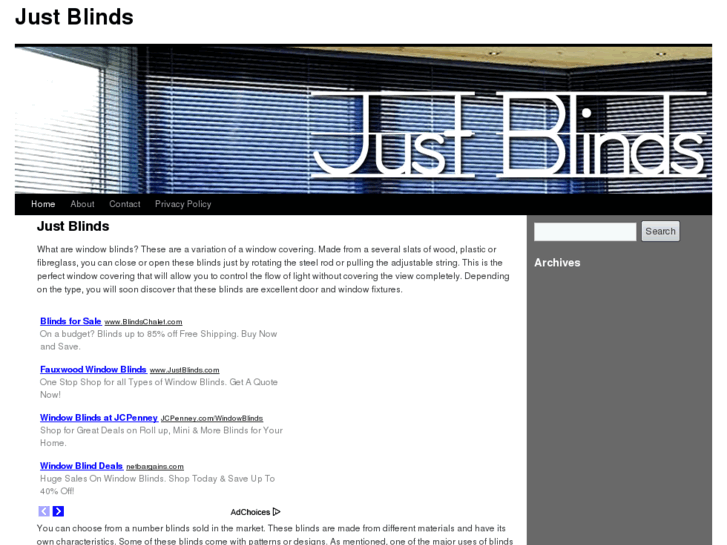 www.justblinds.org