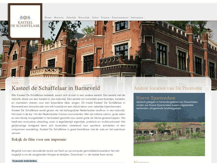 www.kasteeldeschaffelaar.com