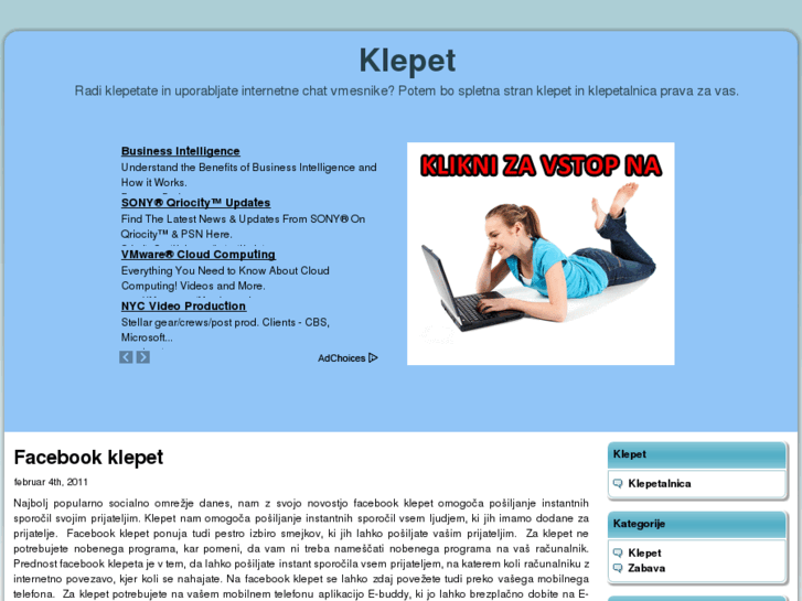 www.klepet.info