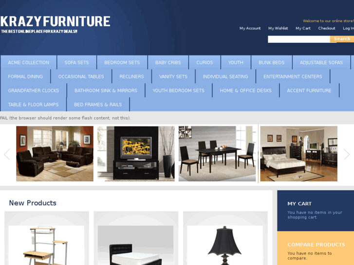 www.krazyfurniture.com