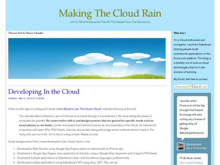 www.makingthecloudrain.com