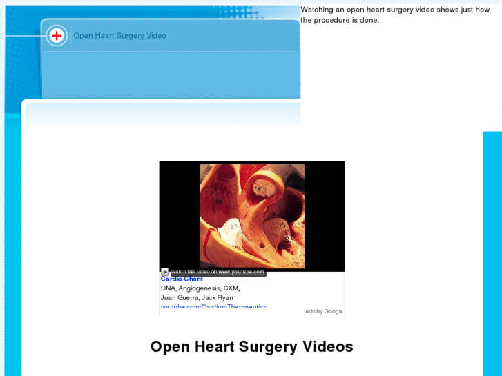 www.openheartsurgeryvideo.com