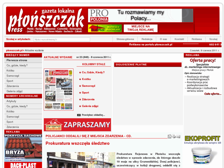 www.plonszczak.pl