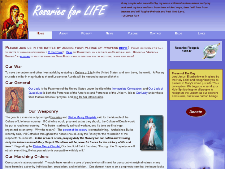 www.rosariesforlife.com