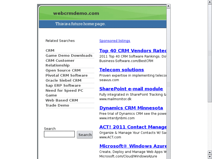 www.webcrmdemo.com