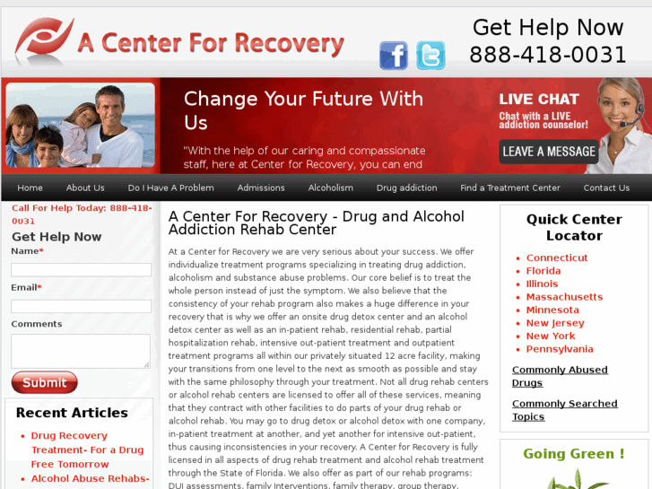 www.acenterforrecovery.com
