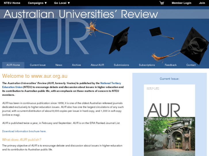 www.aur.org.au