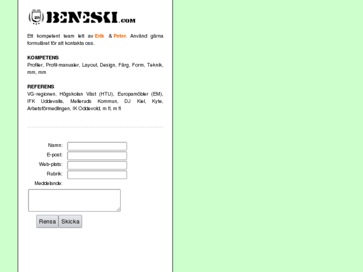 www.beneski.com