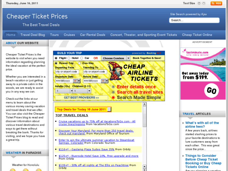 www.cheaperticketprices.com