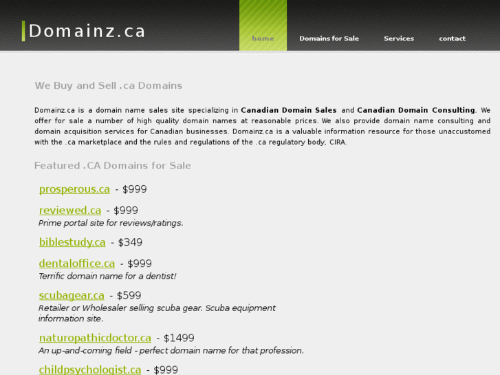 www.domainz.ca