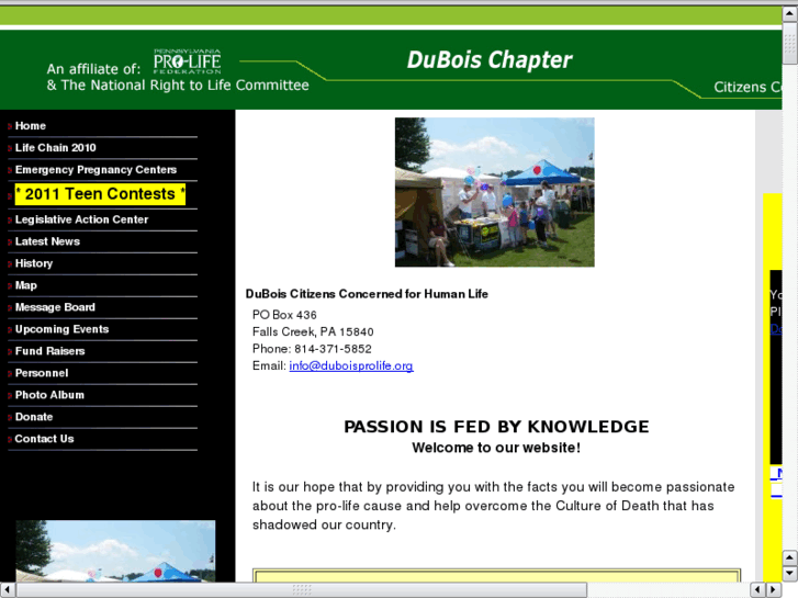 www.duboisprolife.org