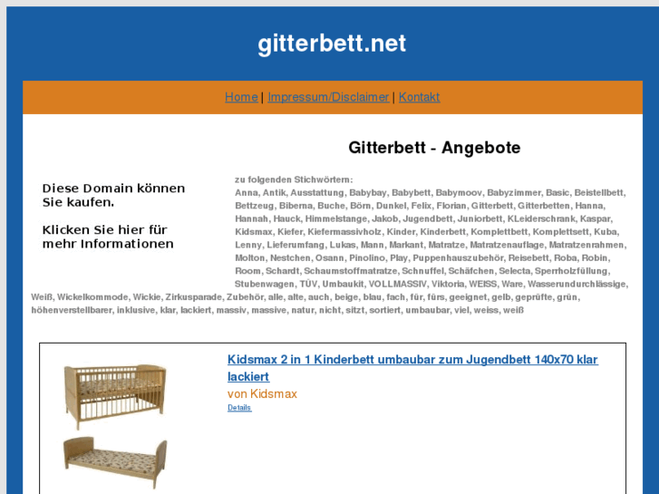 www.gitterbett.net