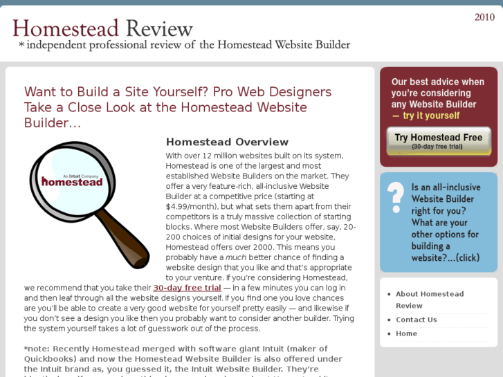 www.homesteadreview.com