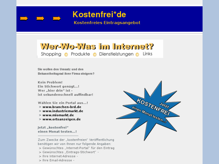 www.kostenfrei.de