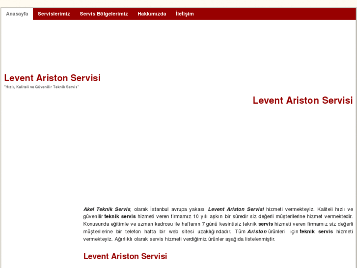 www.leventaristonservisi.com