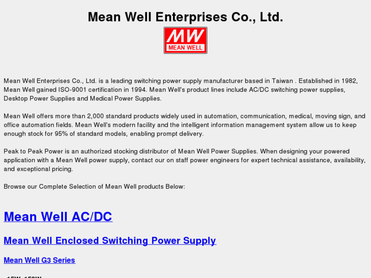 www.meanwellpowersupply.net