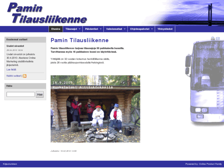 www.pamintilausliikenne.fi