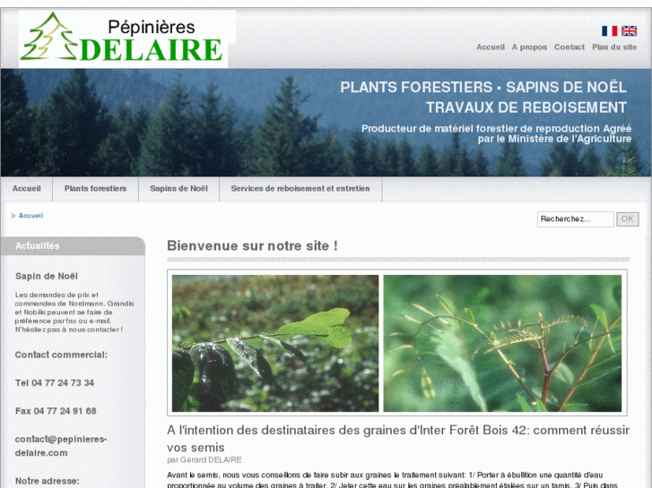 www.pepinieres-delaire.com