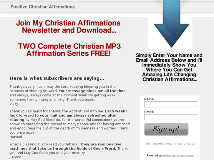 www.positivepoweraffirmations.com