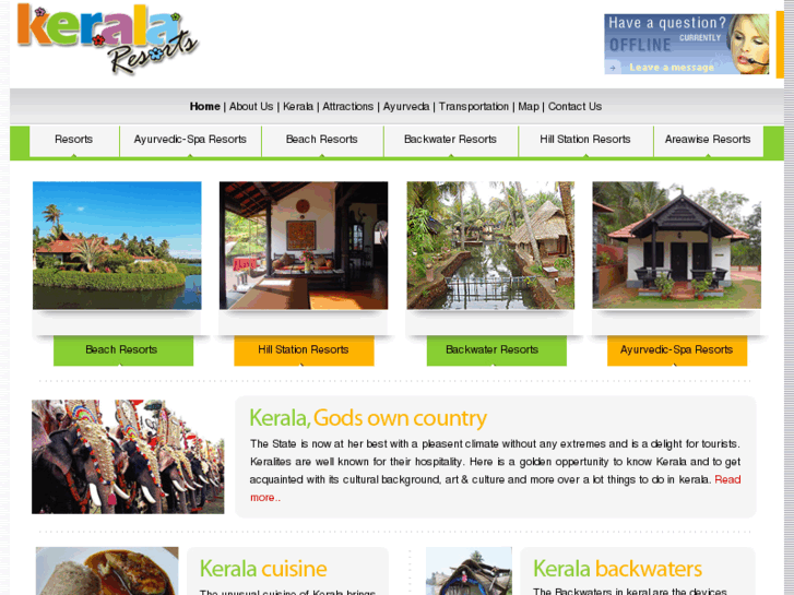 www.resortsinkerala.com