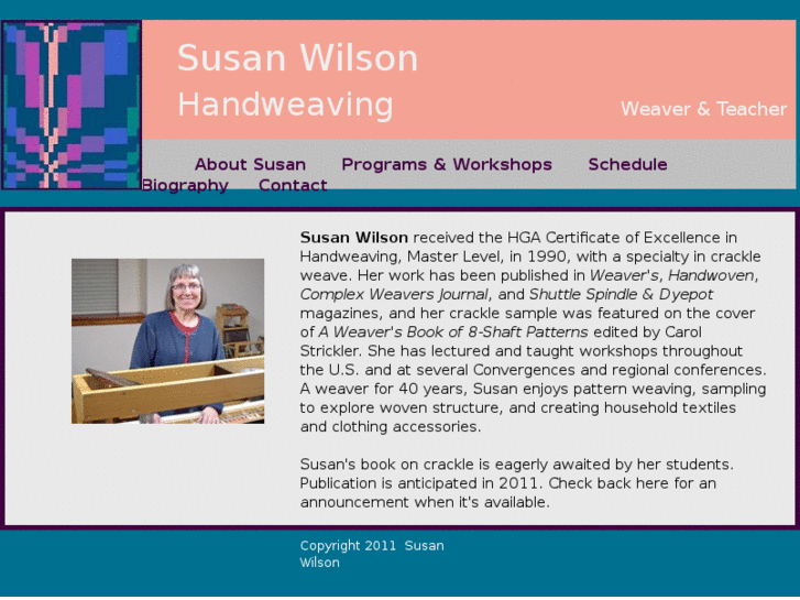 www.susanwilsonhandweaving.com