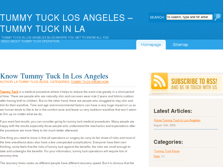 www.tummytucklosangeles.net