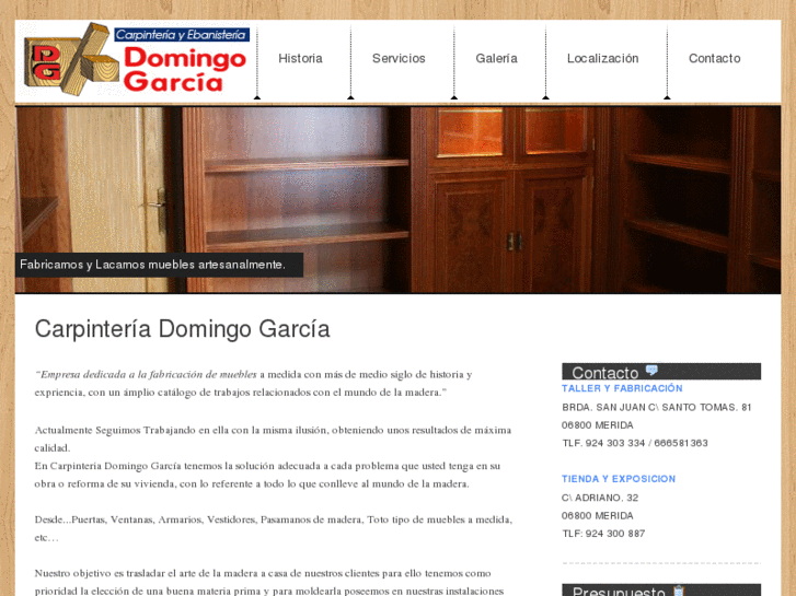 www.carpinteriadomingogarcia.es