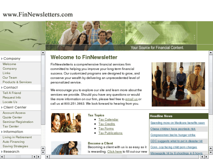 www.finnewsletters.com