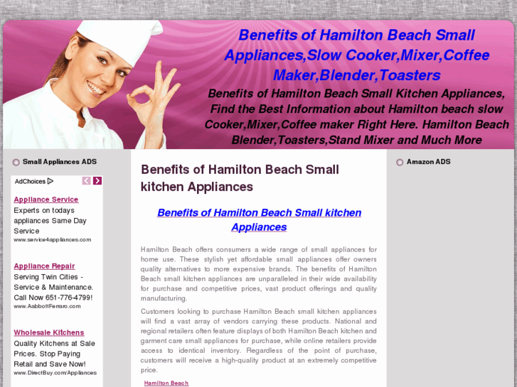 www.hamiltonbeachsmallappliances.com