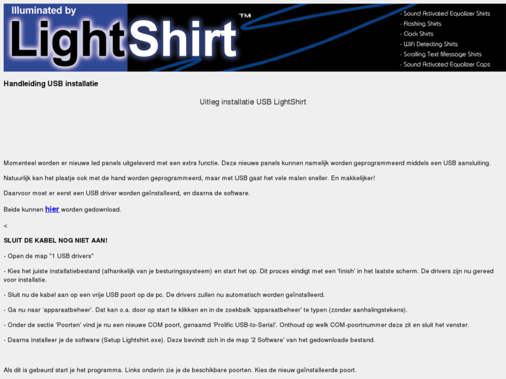 www.lightshirt.com