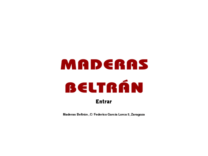 www.maderasbeltran.es