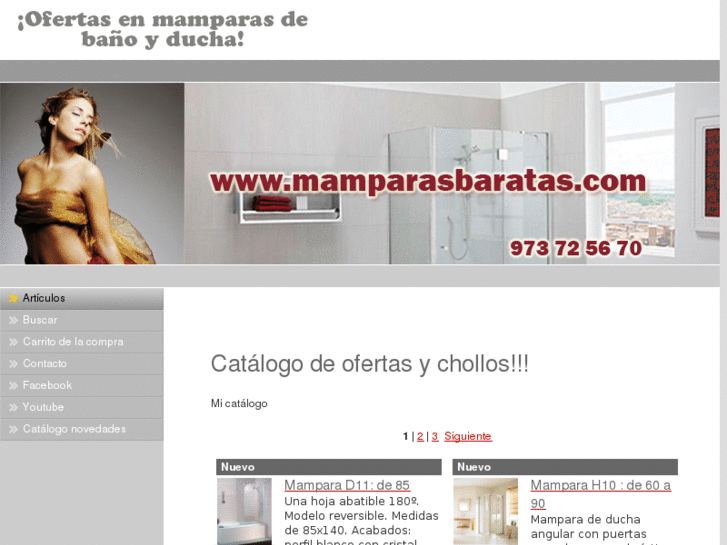 www.mamparasbaratas.com