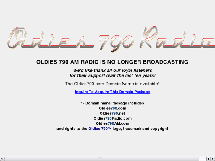 www.oldies790radio.com