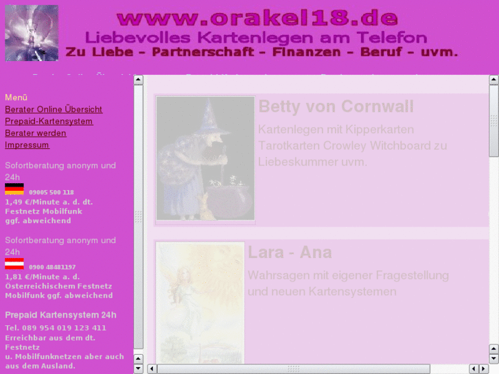 www.orakel18.de