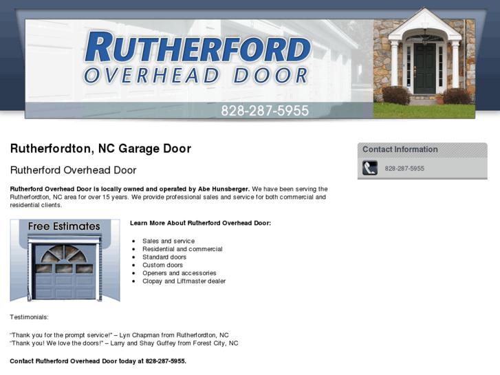 www.rutherfordoverheaddoor.com