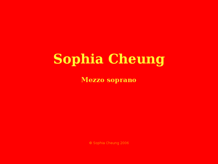 www.sophiacheung.com