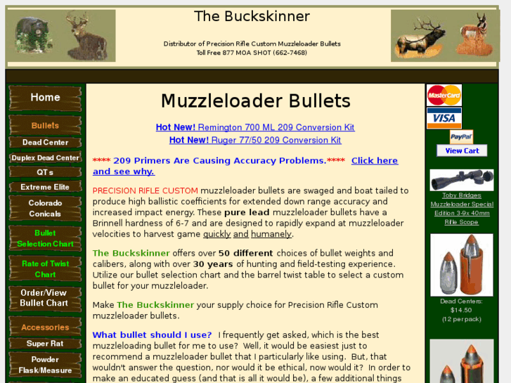 www.thebuckskinner.com