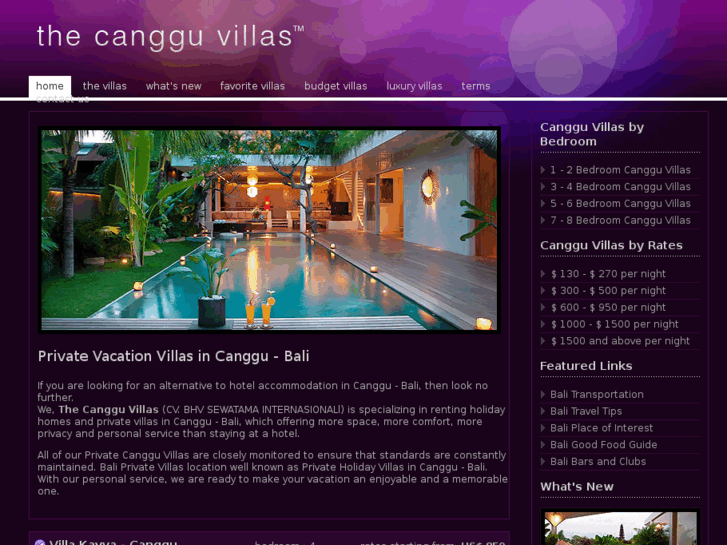 www.thecangguvillas.com
