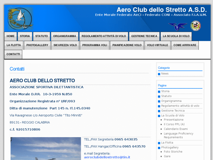 www.aeroclubdellostretto.com