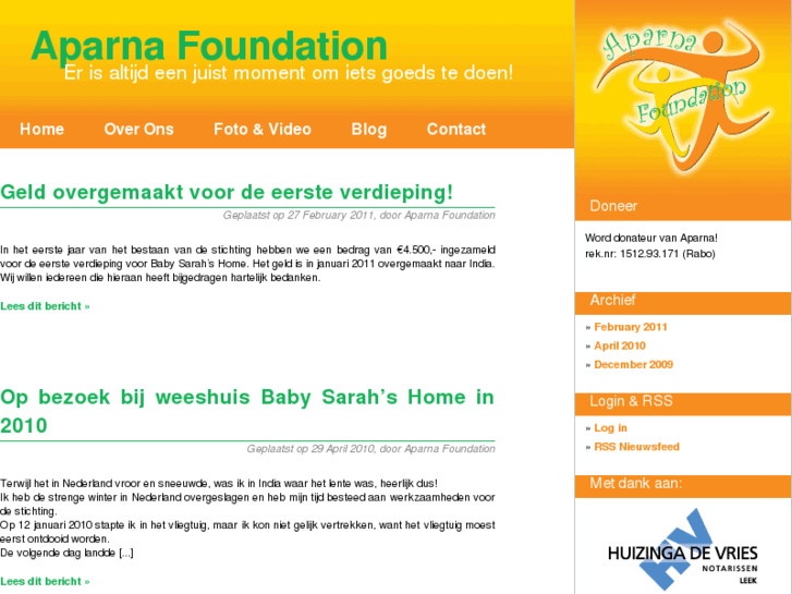 www.aparnafoundation.nl