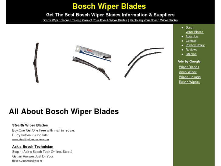 www.boschwiperblade.com