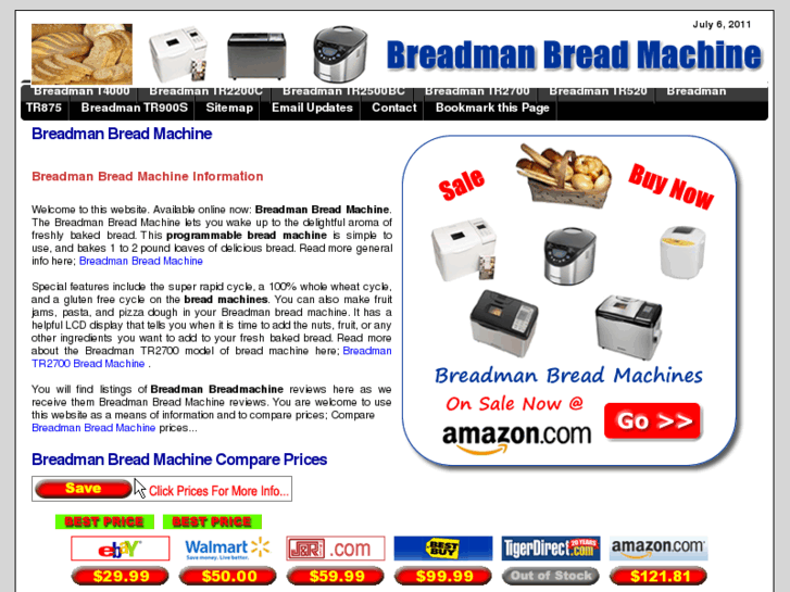 www.breadmanbreadmachine.info