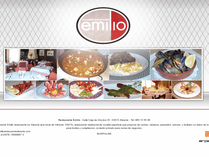 www.emiliorestaurantealicante.com