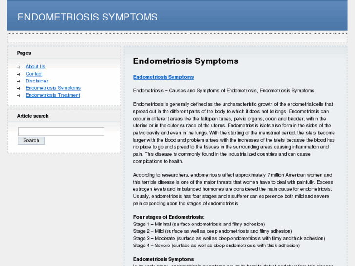 www.endometriosissymptoms.org