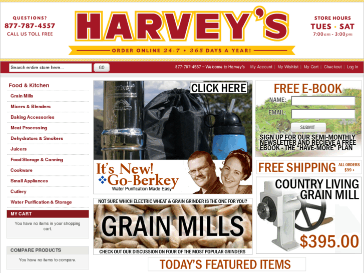 www.harveyskitchen.com